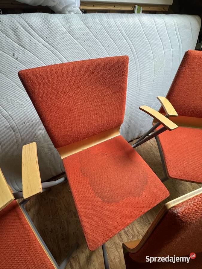 Komplet 6 krzeseł biurowych konferencyjnych z Wrocław
