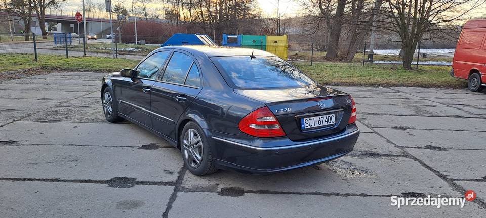 Mercedes W211 EKLASA 22 CDI Avangarde Klasa E Cieszyn