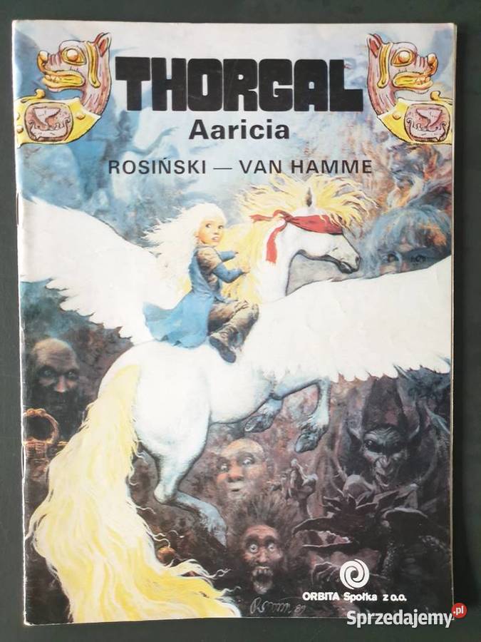 Thorgal 9 komiksów wydanie pierwsze Orbita Gdynia