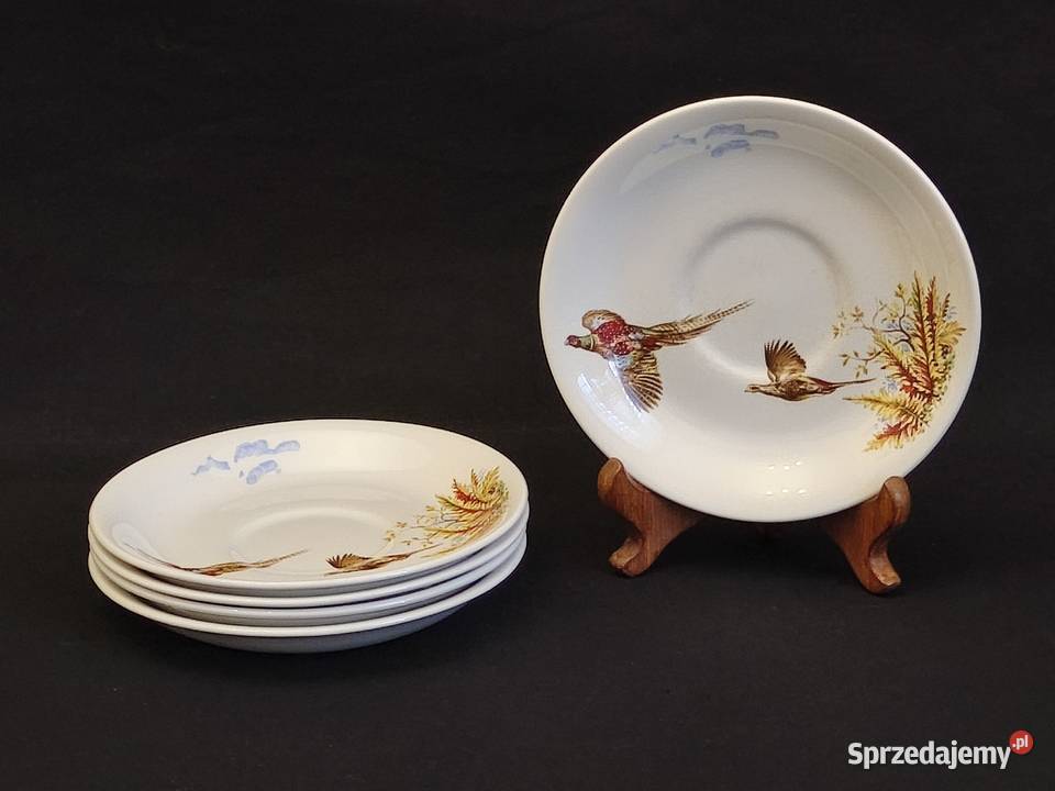 Talerz angielski Barratts Delphatic White Porcelana i szkło Chełm