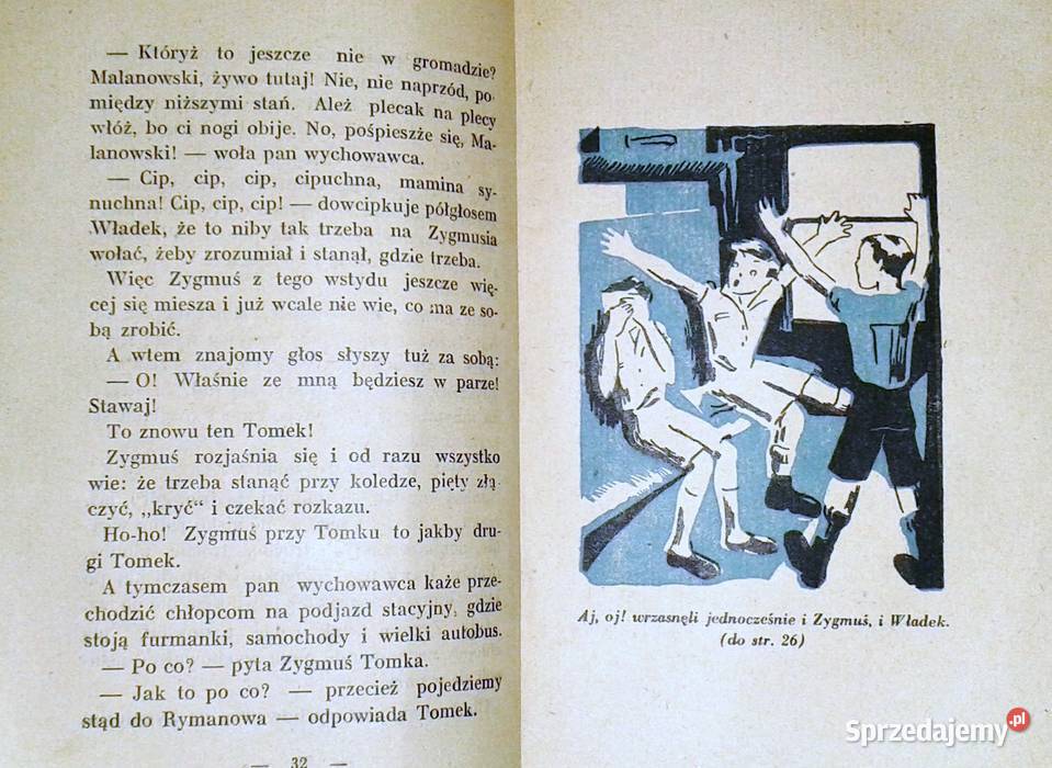 Zuchy Nowe przygody Tomka Modronia 1948 Ewa Chełm