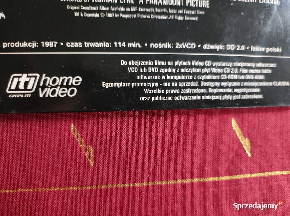 VCD dvd film Fatalne zauroczenie Fatal obyczajowy Kielce