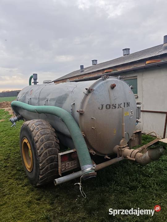 Beczkowóz Joskin Joskin lubelskie Pawlin