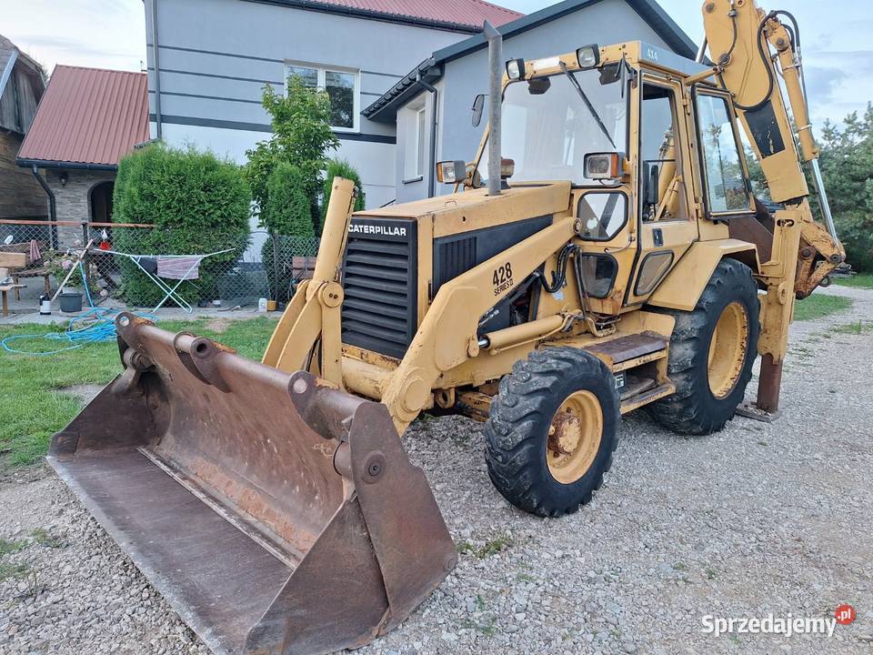 Koparko ładowarka Cat428b świętokrzyskie Jędrzejów