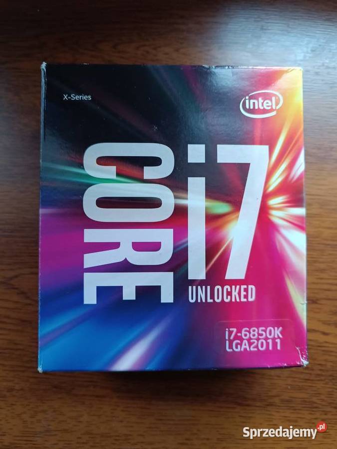 Sprzedam Procesor Intel i 7 6850K Socket 20113 Kaszewice-Kolonia