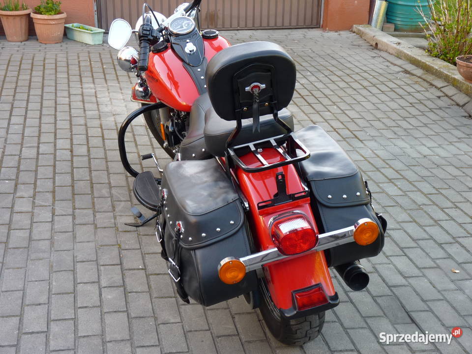 Harley Davidson Softail Heritage FLSTC czerwony Sandomierz sprzedam