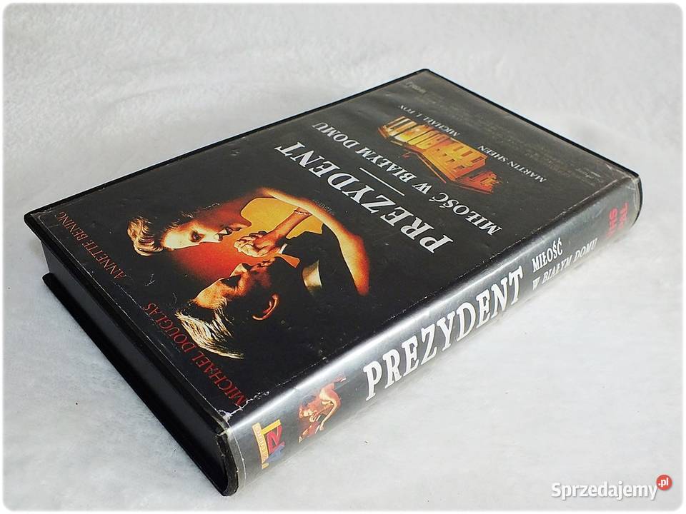 Kaseta VHS PREZYDENT Miłość w Białym Domu Film Filmy Żary sprzedam
