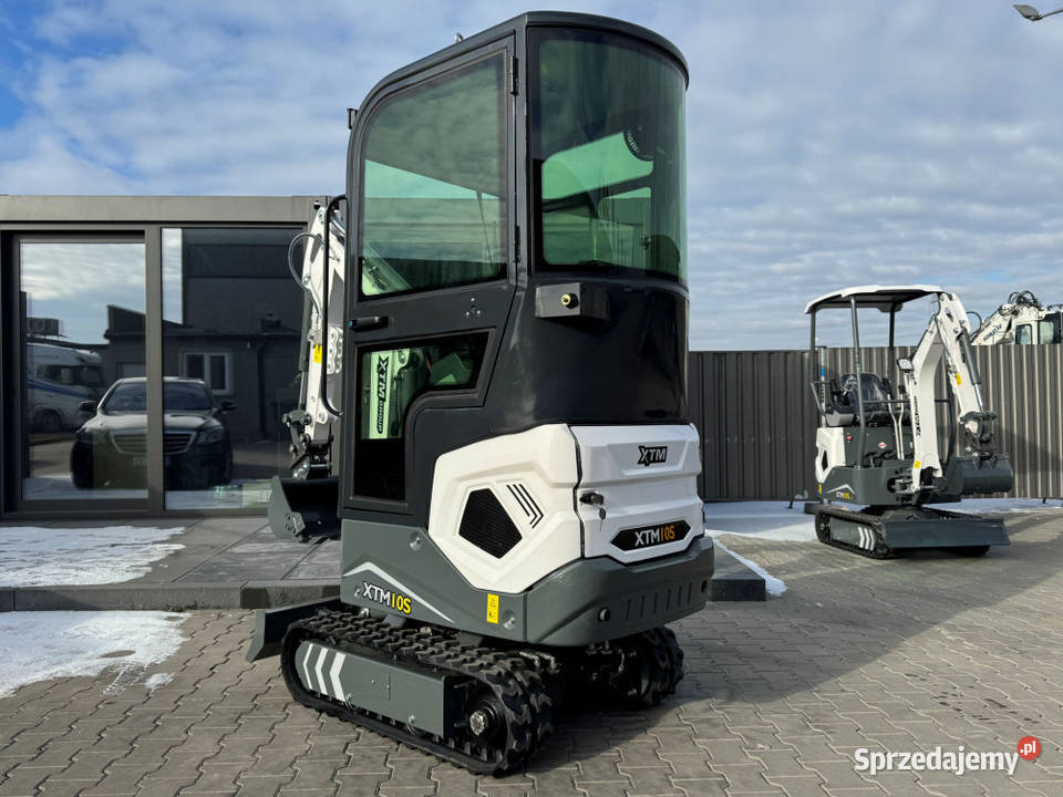 Mini Koparka XTM X10S PRO 2025 KABINA Chłodnica Olsztyn