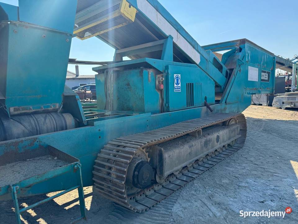 Powerscreen Chieftain 1400 Mobilny przesiewacz pełny VAT