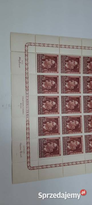 znaczki Arkusz 2 mazowieckie