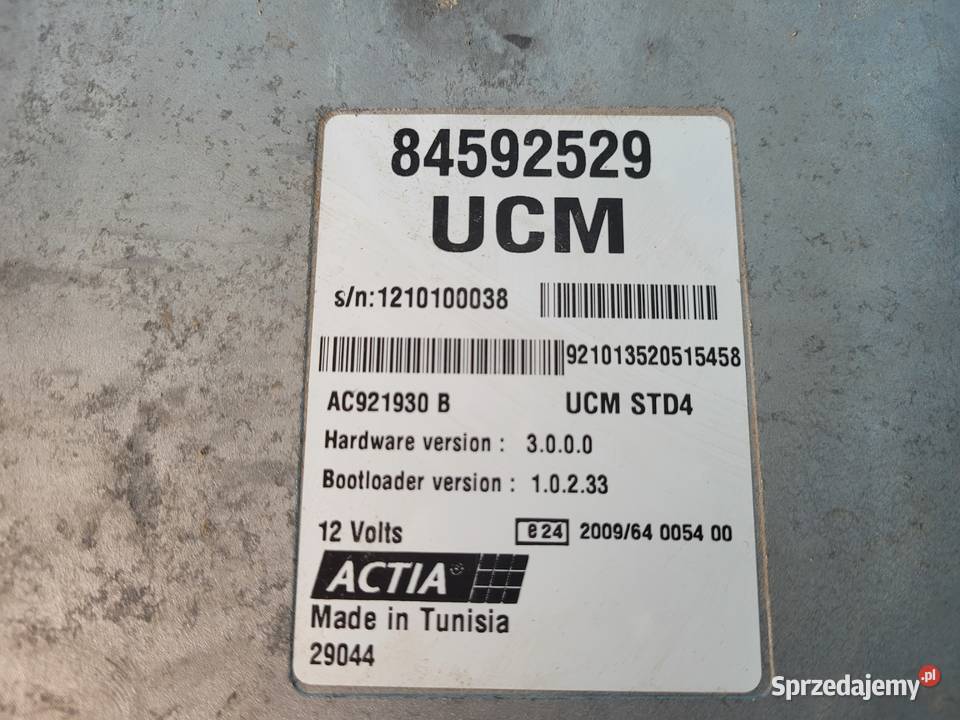 CASE IH PUMA 145 12r MODUŁ STEROWNIK ECU Kolno sprzedam