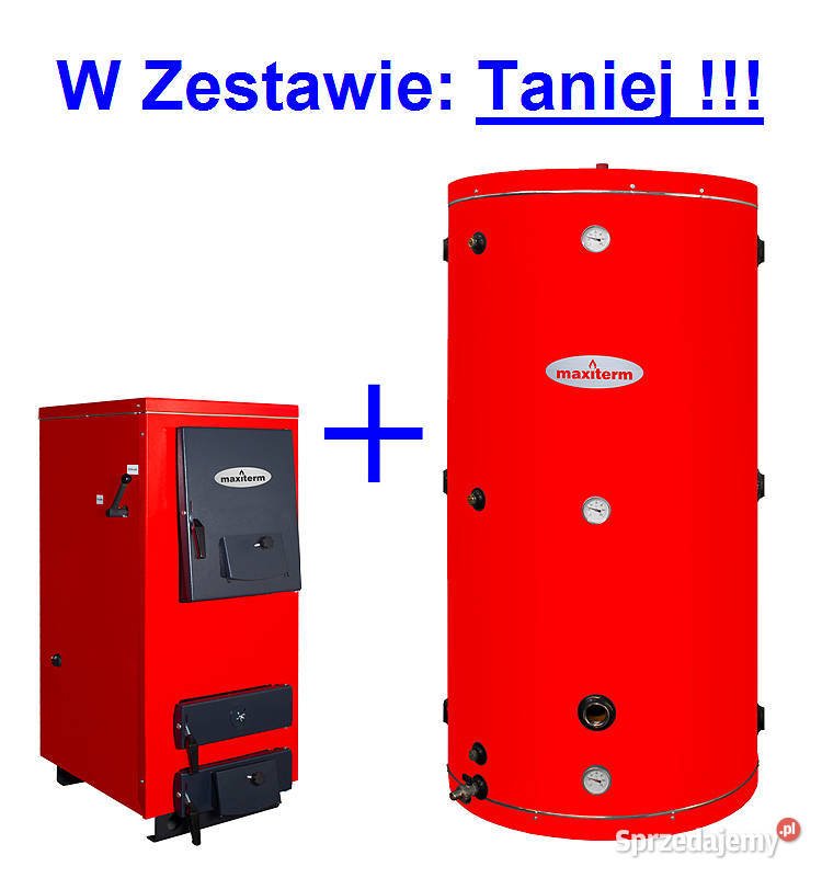 Zestaw Kocioł zasypowy ekoPROFIT 10 kW i Bufor Koszęcin