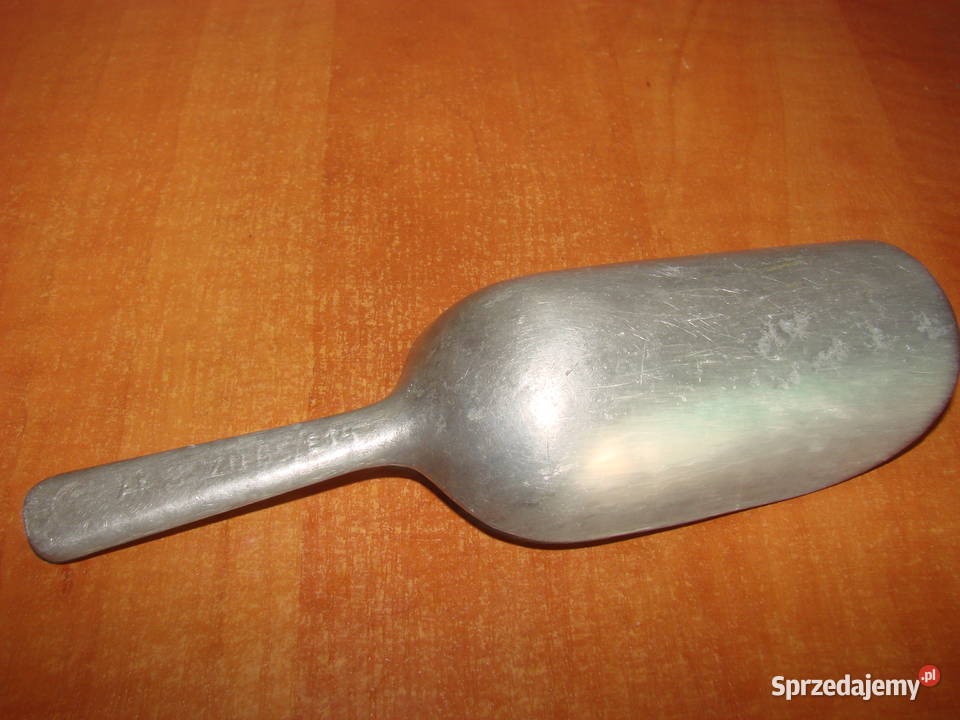 aluminiowa łopatka kuchenna PRL