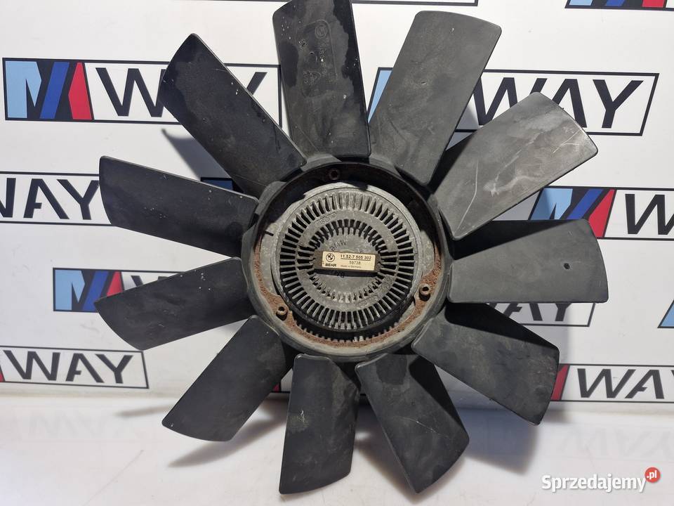 7505302 BMW E46 WISKOZA WENTYLATOR ORYGINAŁ osobowe sprzedam
