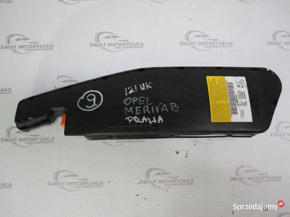 MERIVA B 11r AIRBAG poduszka fotela prawa osobowe