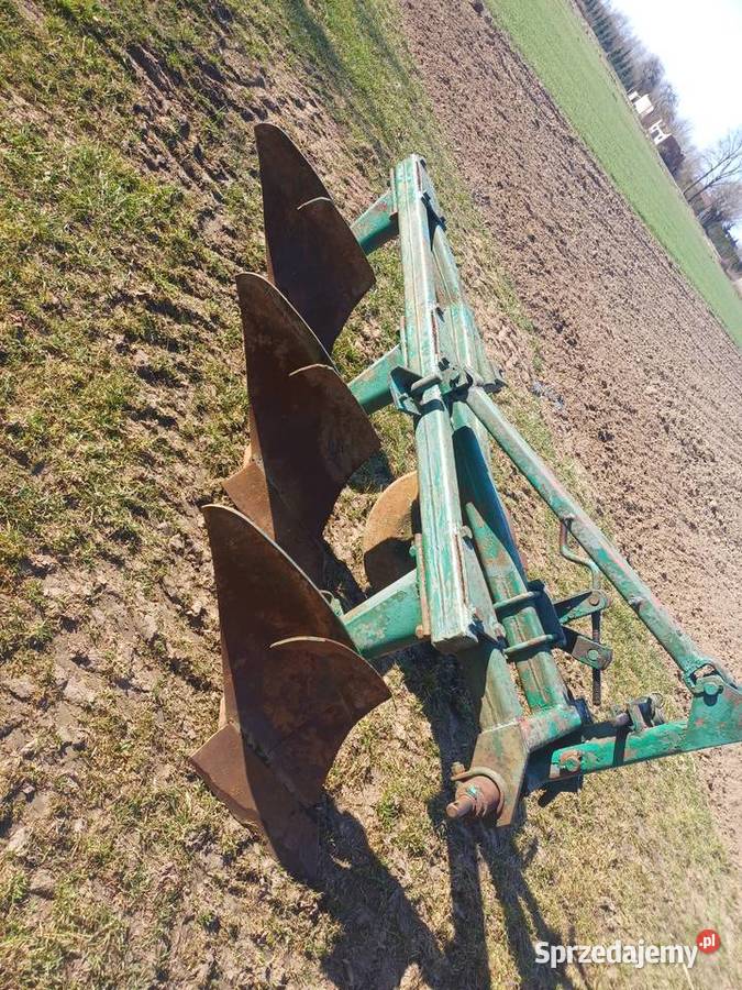 Pług 3 skibowy unia grudziądz nieuszkodzony Pełkinie sprzedam
