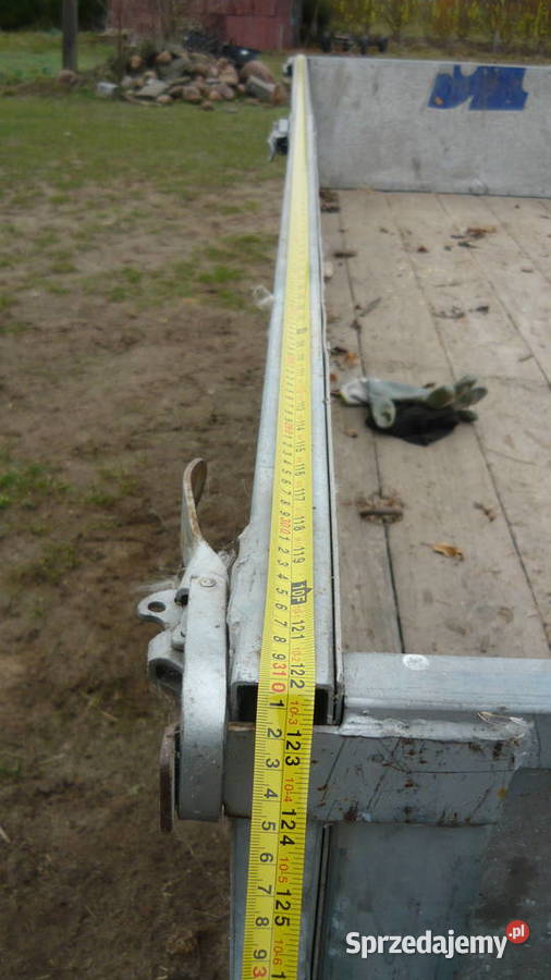 Przyczepka dwuosiowa przyczepa laweta 310x190 Sokółka sprzedam