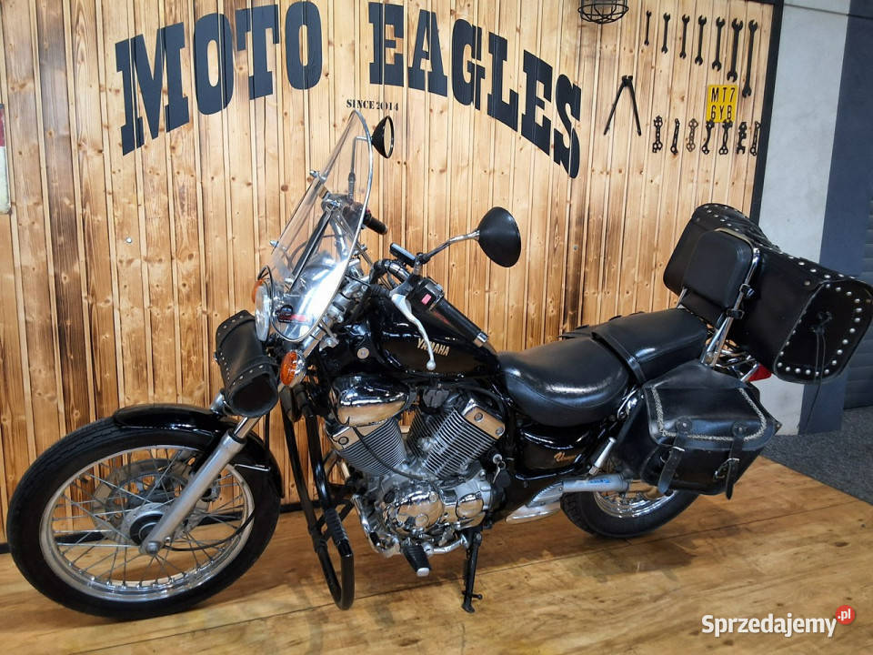 Yamaha Virago Maksymalnie ubrana yamaha virago kufry