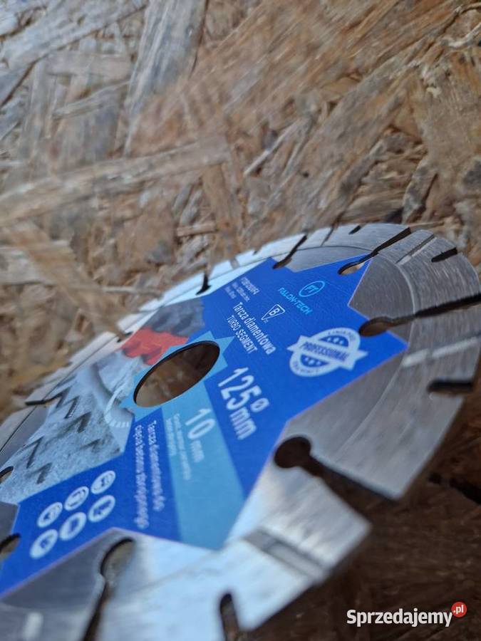 TARCZA 125 DIAMENTOWA SEGMENTOWA DO CIĘCIA