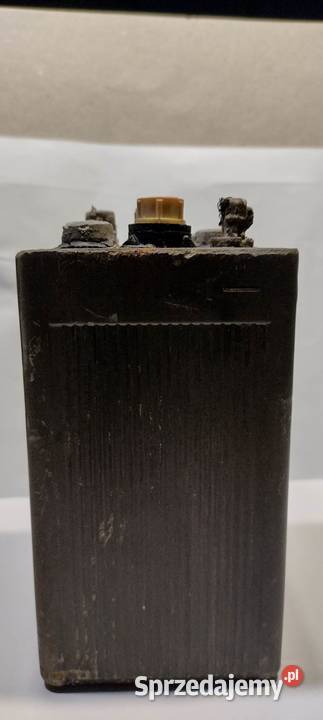 Stary oryginalny akumulator PRL Bielsko Biała 8 Łaziska Górne