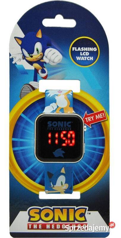 Sonic Zegarek Elektroniczny LED Dzieci Cyfrowy Zegarki małopolskie Mogilany