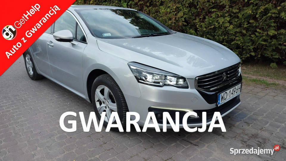 Peugeot 508 zadbany krajowy serwis ASO faktura