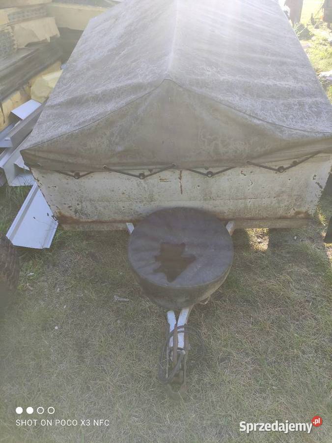 Przyczepka samochodowa DDR kujawsko-pomorskie Tuchola