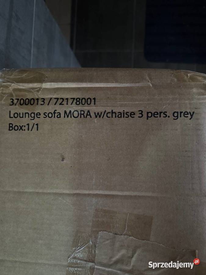 Sofa z szezlongiem 3miejscowa technorattan śląskie Dąbie