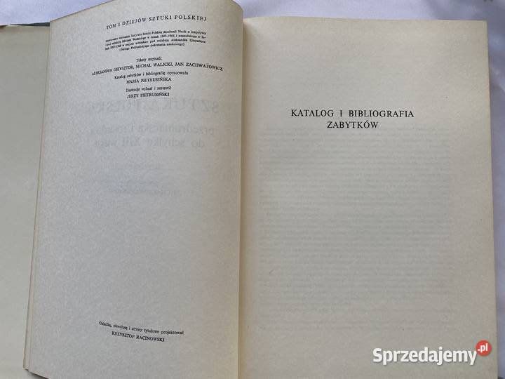 Sztuka przedromanska i romanska do schylku XIII Rok wydania 1966 Lublin