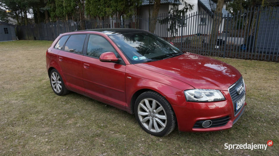 Audi A3 Sportback zarejestrowany ubezpieczony czujnik deszczu Zielona Góra sprzedam
