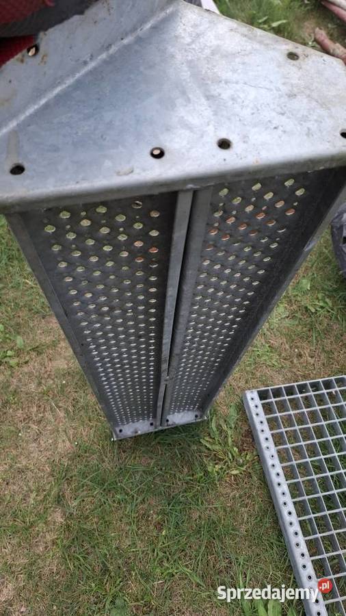 Schody metalowe zewnętrzne C SYSTEM trepy Milejowice