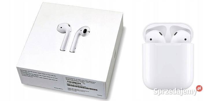 APPLE AirPods 2 2019 słuchawki BLUETOOTH gwarancja ORYGINALNE jak NOWE