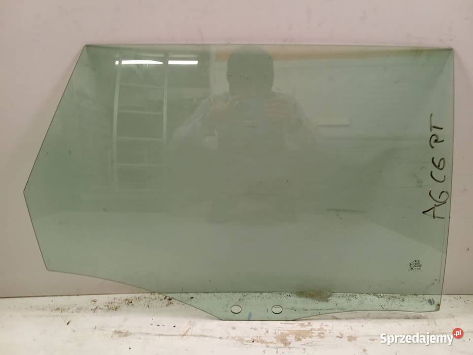 Szyba Drzwi Prawa Tylna Audi A6 05 Oryginał osobowe Bralin sprzedam