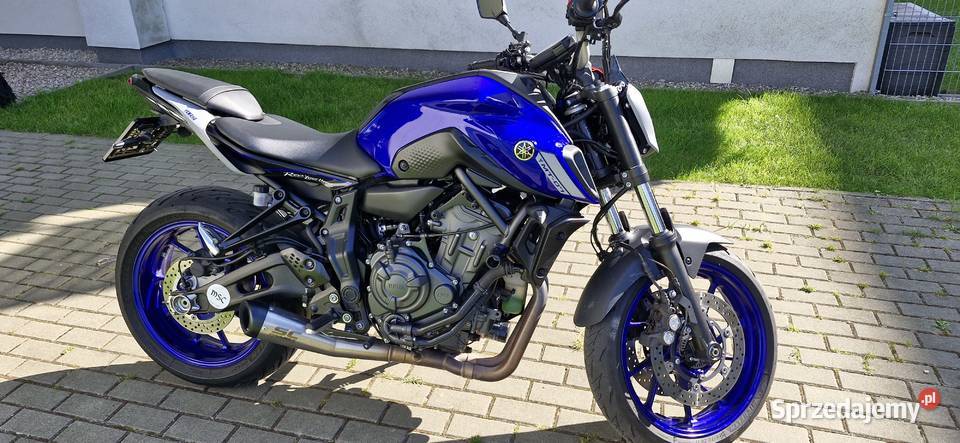 Yamaha MT07 A2 SCPROJEKT zadbany Piotrków Trybunalski