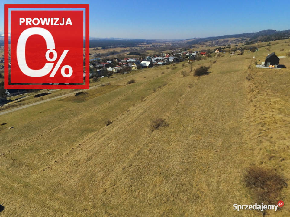 Widokowa działka budowana w Szlembarku Szlembark