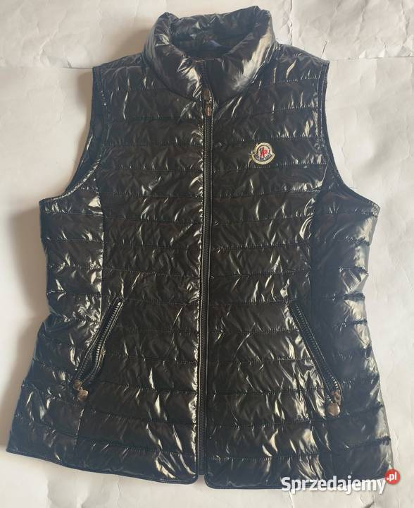 Czarny bezrękawnik Moncler LXL sprzedam