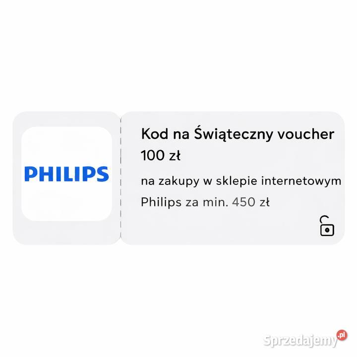 Voucher 100 PLN do sklepu Philips Warszawa