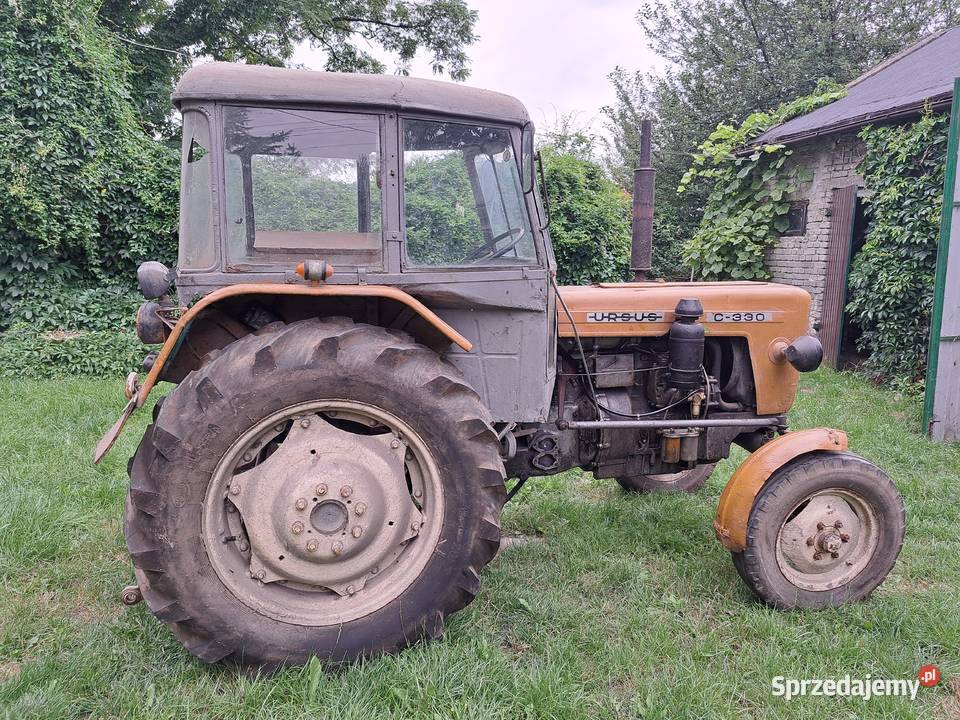Ciągnik Ursus C328 z silnikiem C330 mazowieckie Bramki
