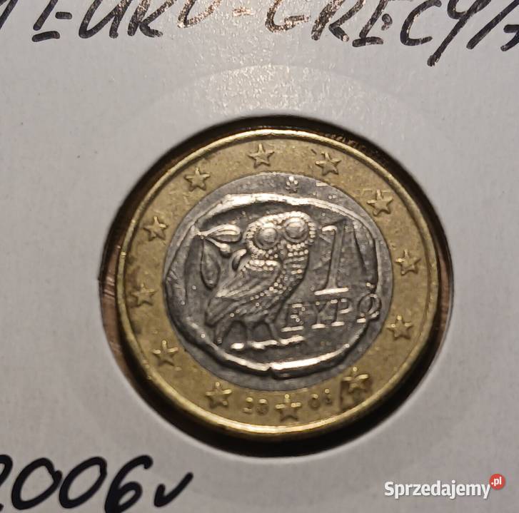 1 Euro Grecja 2006 r Konin