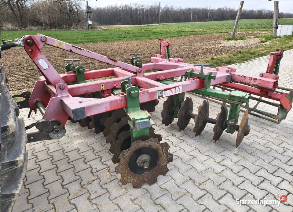 brona talerzowa talerzówka unia cut L 23 Bychawa