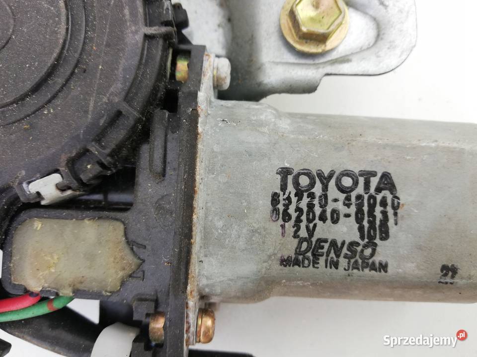 MECHANIZM PODNOŚNIK SZYBY PRAWY TYŁ LEXUS RX300 Nowy Tomyśl sprzedam