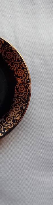 Podstawek pod filiżankę porcelit Chodzież czarny Koźminek