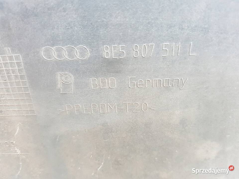 ZDERZAK TYŁ AUDI A4 B7 SLINE LAK LZ9Y SEDAN osobowe