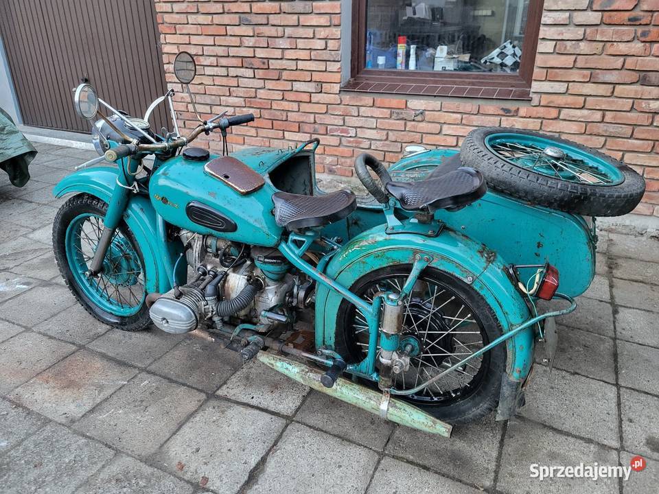 Ural m 62 irbit imz kmz dniepr mt mw m 72 k 750 1111km kujawsko-pomorskie Mogilno