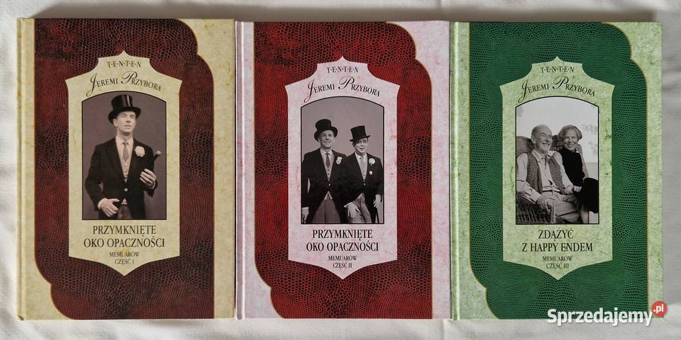 Memuarów część IIIIII komplet Jeremi Przybora Warszawa