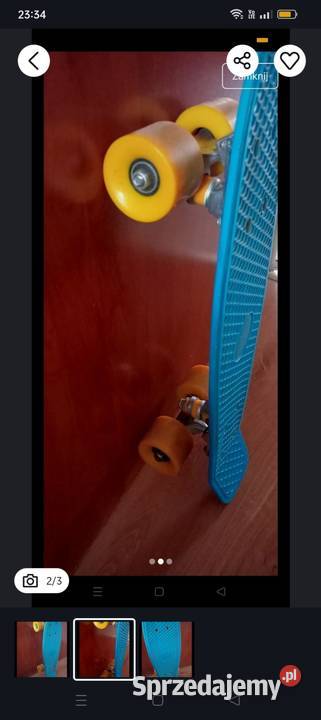 Deskorolka fiszka Kowalec