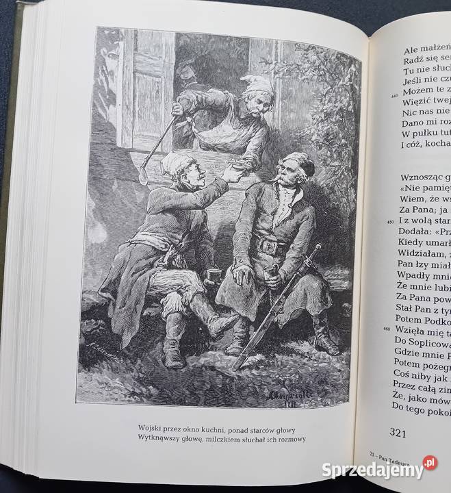 Adam Mickiewicz Pan Tadeusz KiW 1984 r wielkopolskie Koźminek