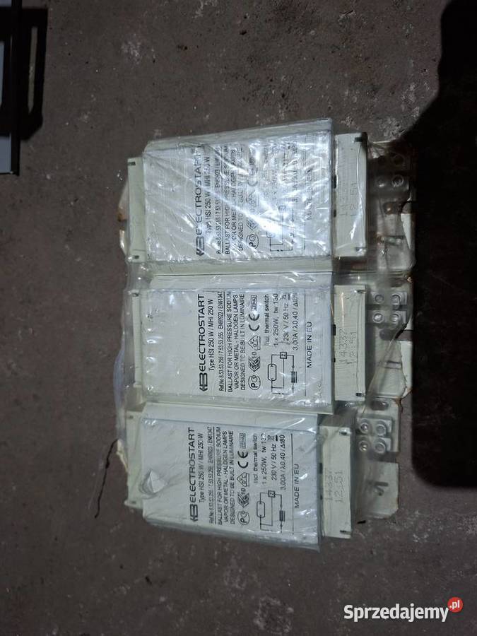 250W statecznik HSI MHI lampy sodowej Kamocin