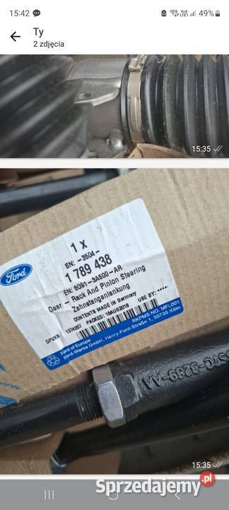 Przekładnia Kierownicza Ford Galaxy 6G913A500AR Radom