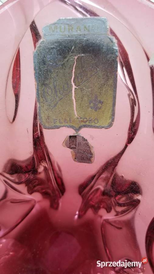 Murano patera na owoce Warszawa sprzedam